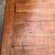 Antique cherry farmhouse table with 2 drawers and 1 pull-out