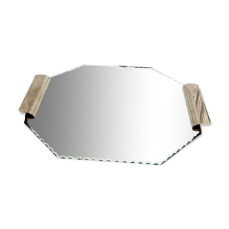 Plateau miroir années 50