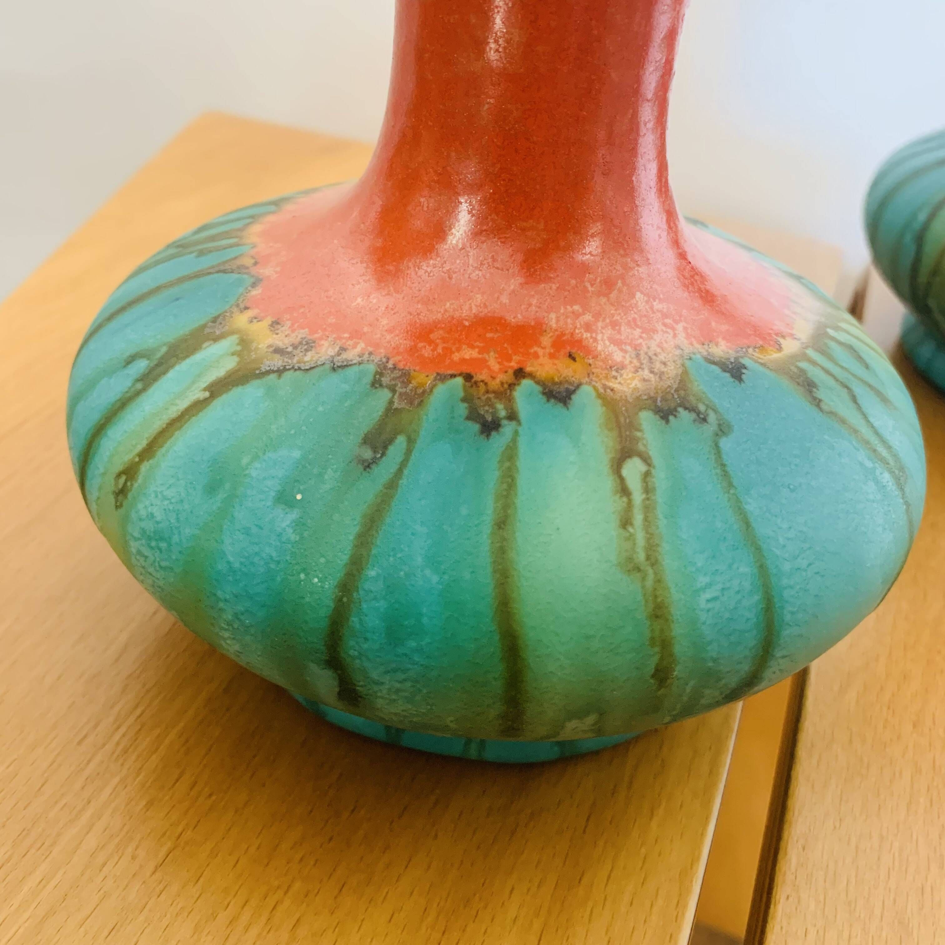 Paire de vases vintage West Germany
