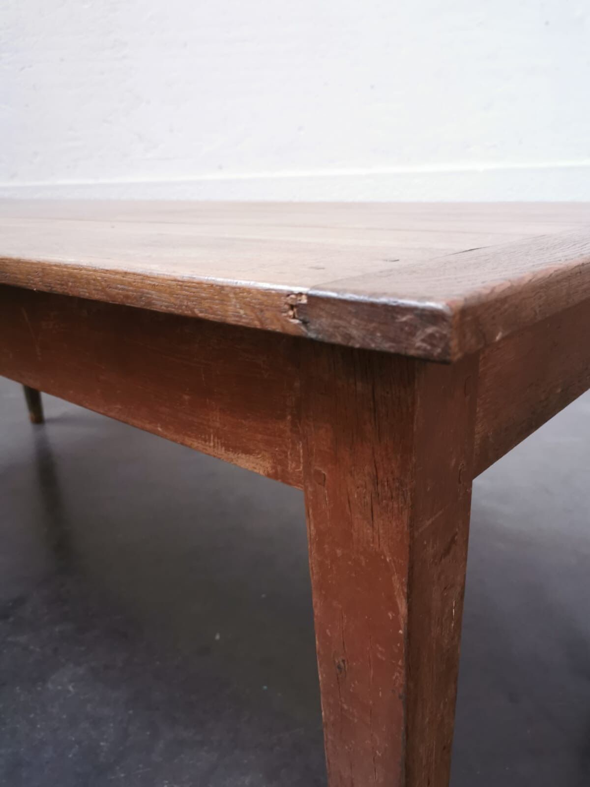 Oak farm table
