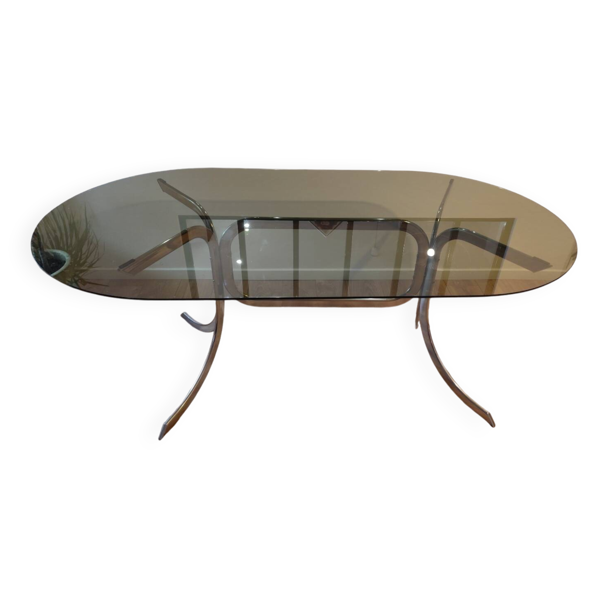 Vintage glass table
