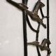 Vintage brutalist wall art sculpture ‘birds’