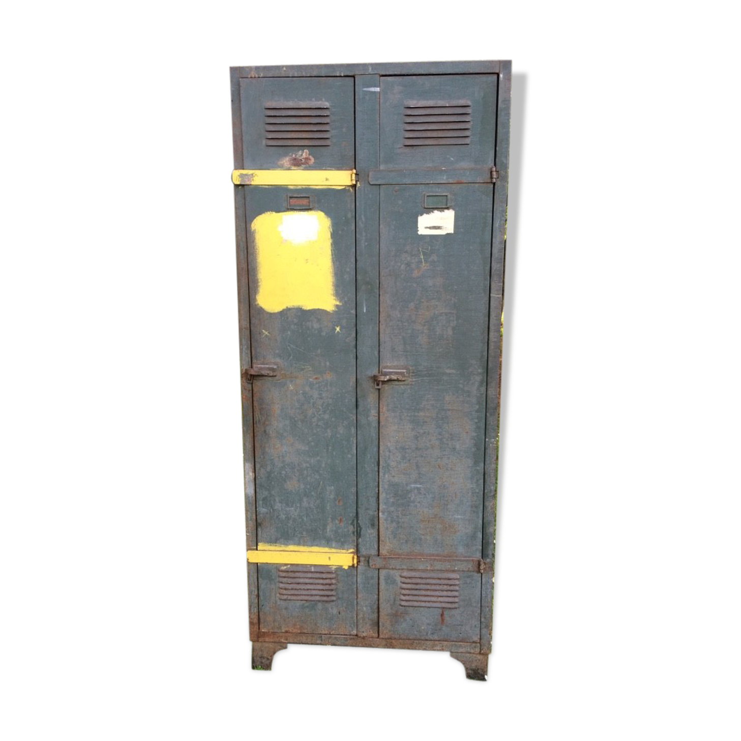 Locker metal cabinet factory 2 doors