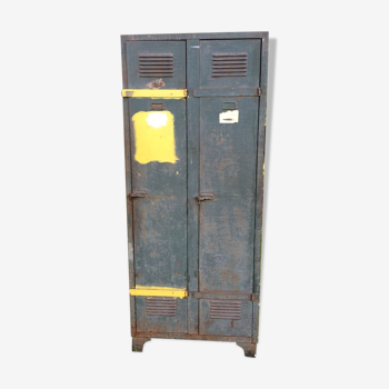 Locker metal cabinet factory 2 doors