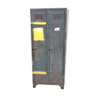 Locker metal cabinet factory 2 doors