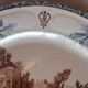 Ancient dish made of earthenware from the factory of Choisy the King