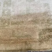 Mid-century scandinavian rug ege berber stratos denmark (183x275) 1970