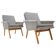 Paire de fauteuils, Danemark, années 1970