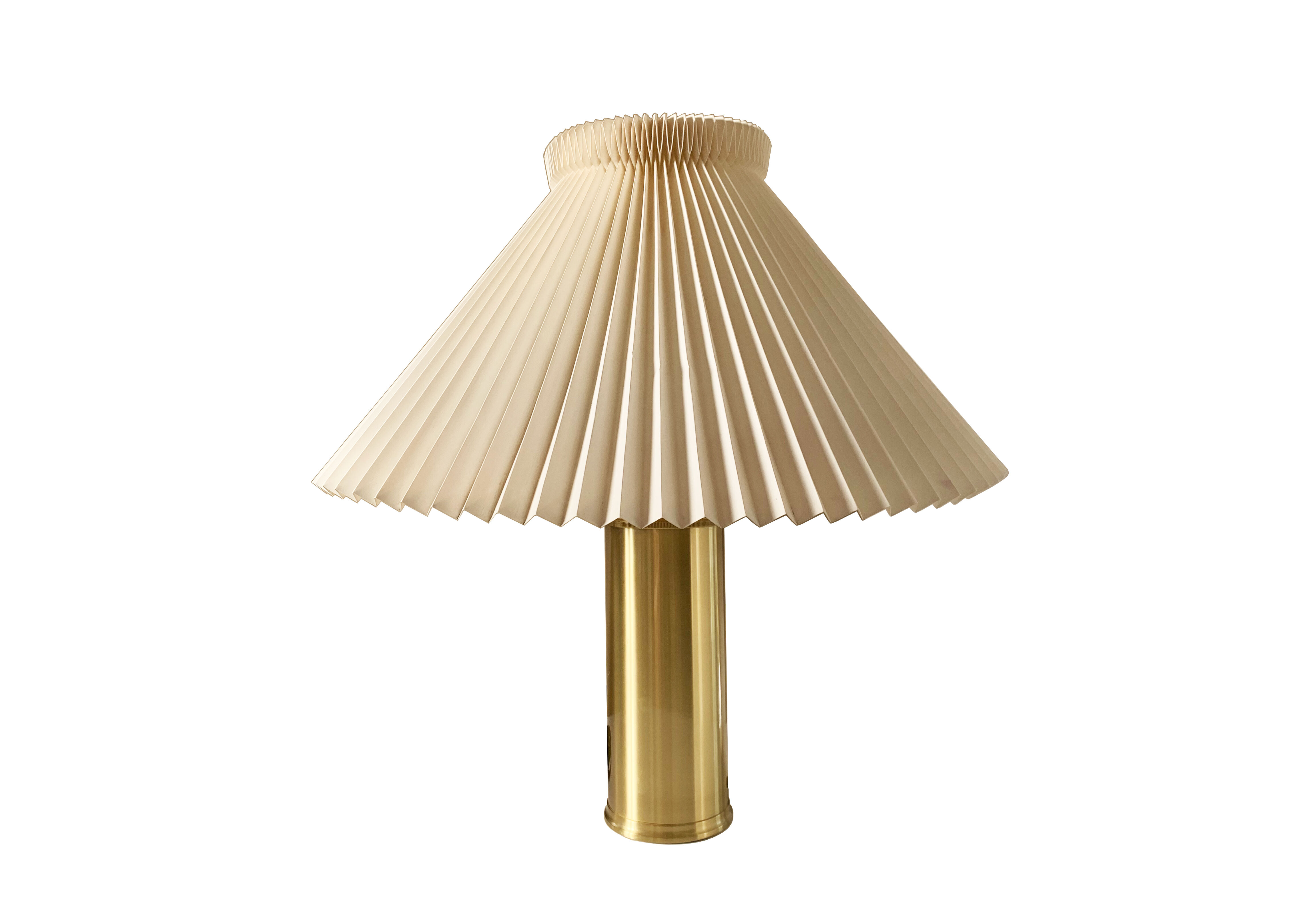 Le Klint, Telescopic Table Lamp Model 344 - Design Gunnar Billmann-Petersen - Brass Office Desk Lamp