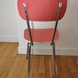 Red formica chair