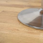 Mid-century modern oak round dining table, Denmark, 1970s