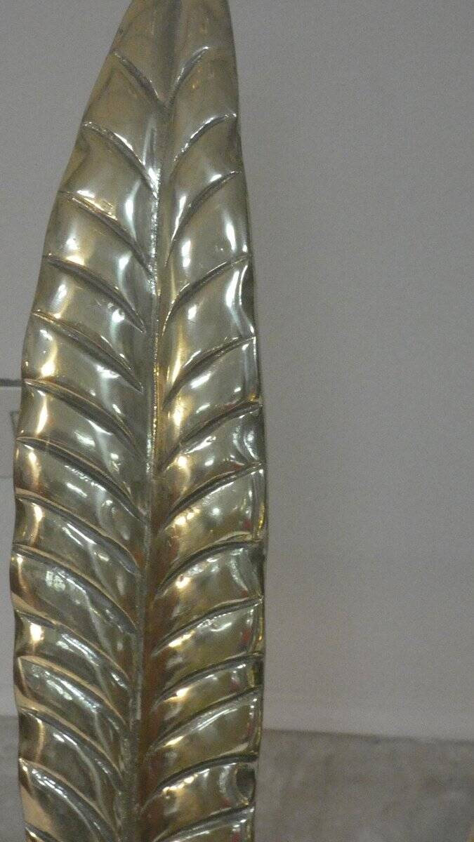 Bronze, brass and crystal table by Gianni Versace for Versace Home, Italy, 1980s.