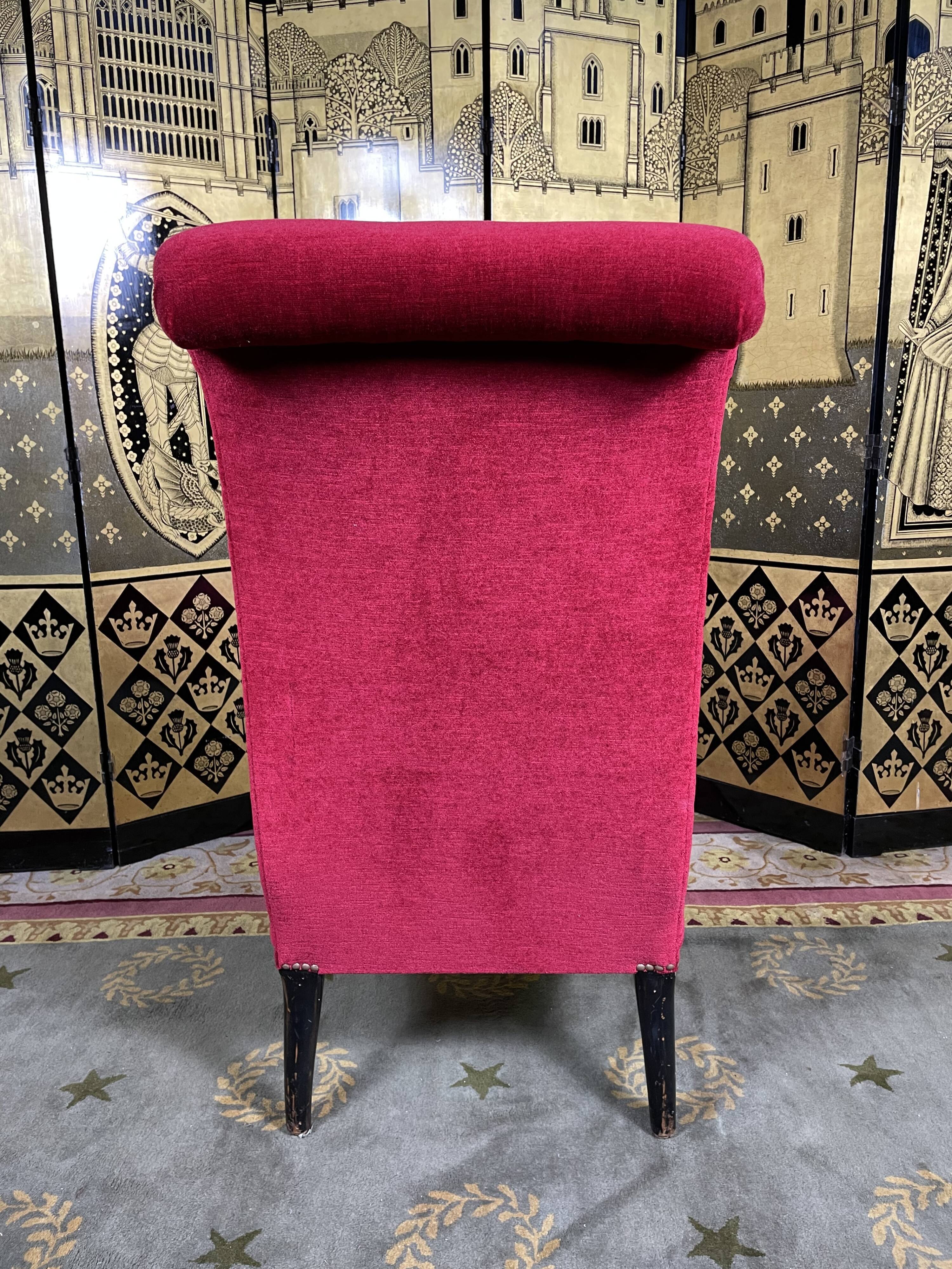 Warmer period Napoleon III red velvet