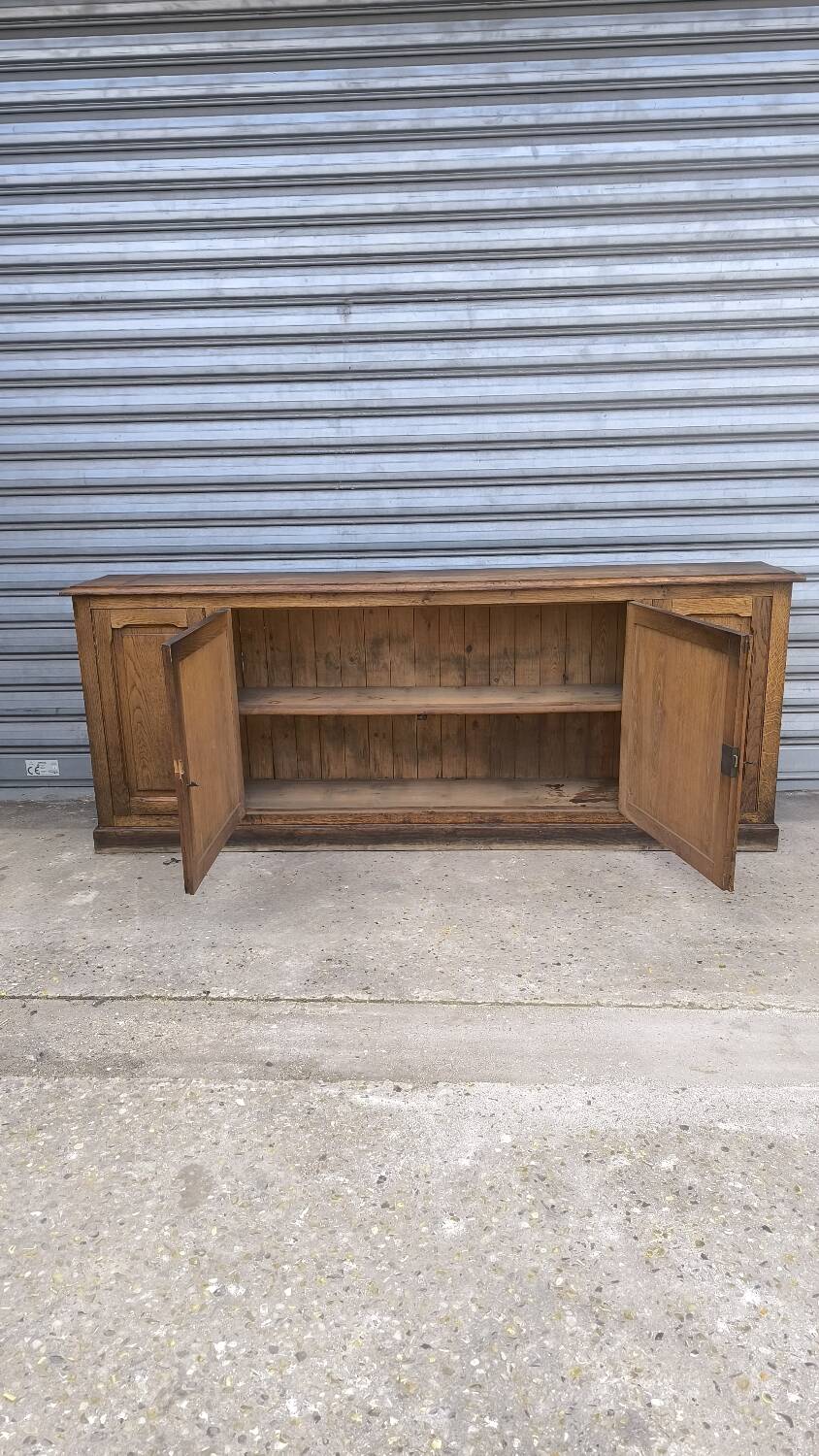 Solid oak sideboard from the 1940s