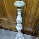 Paire de chandeliers bois