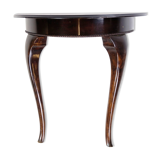 Table console en acajou avec Pearl Row des années 1860