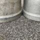 Pair of farm milk jars aluminum cans