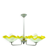 Mid-century chandelier from Polam, Poland, 1960s
