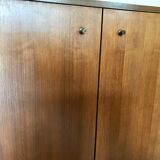 Two-door vintage free-standing buffet