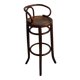 High children's stool in curved wood, 1890s