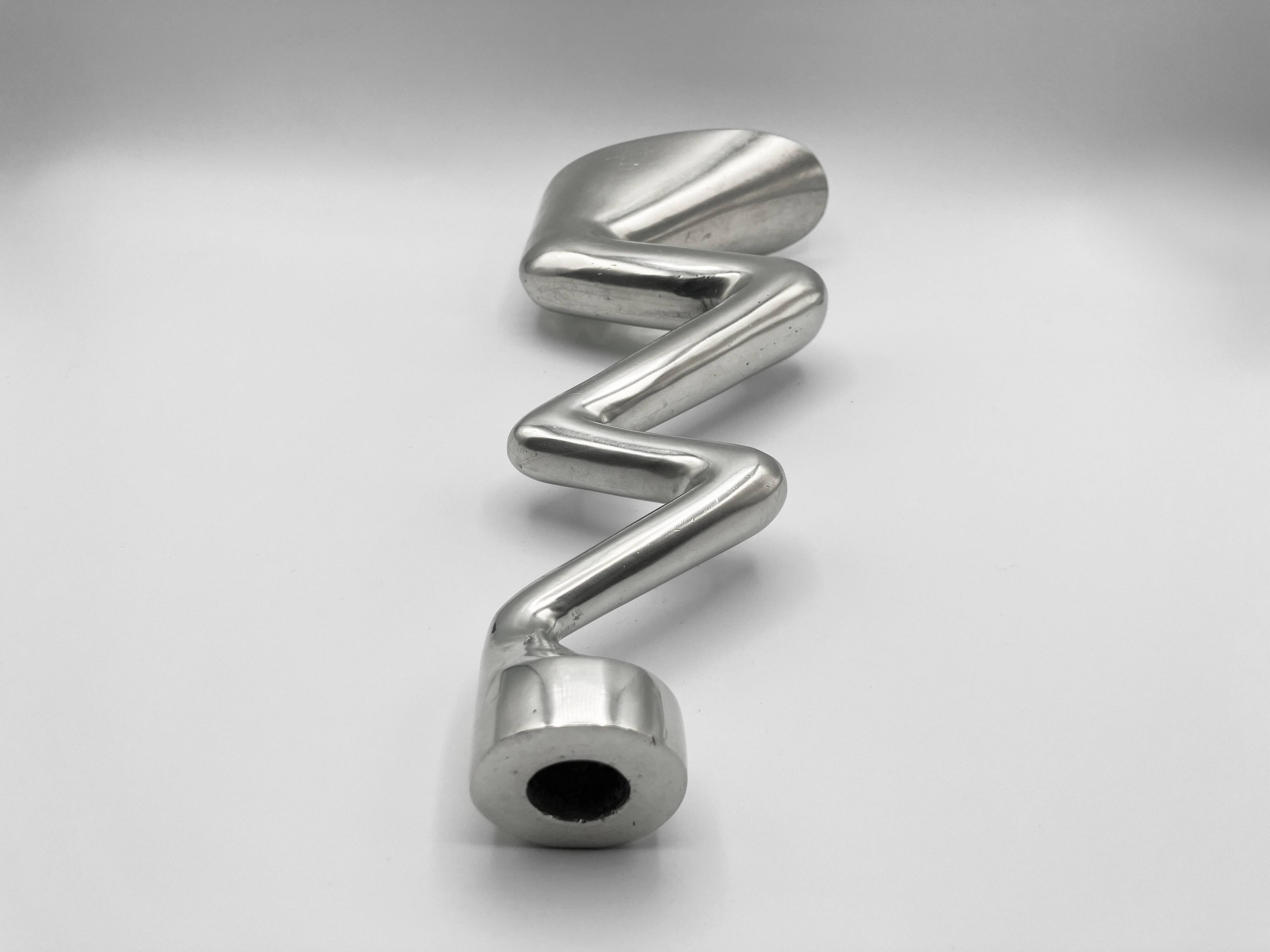 Zig Zag Modernism Candle Holder • Matthew Hilton for SCP • 1987 • signed