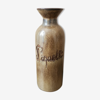 Old ceramic Piquette decanter