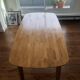 Dalmar table in solid oak, 160 x 80 cm