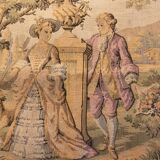 Gallant scene tapestry