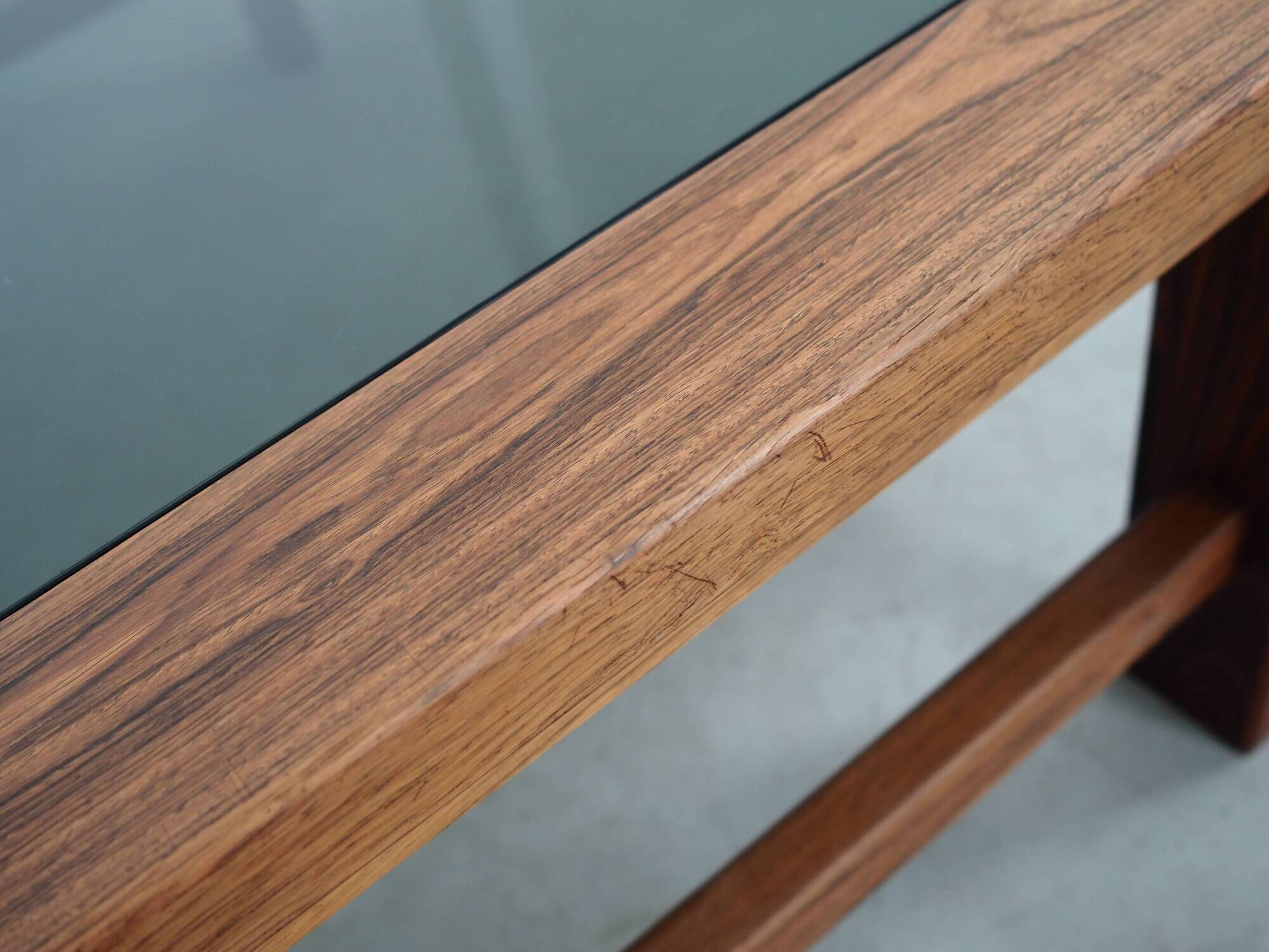 Rosewood coffee table, Danish design, 1970s, production: Denmark