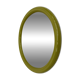 Space age mirror green plastic by Tiger, 1970s