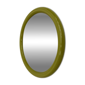 Space age mirror green plastic by Tiger, 1970s