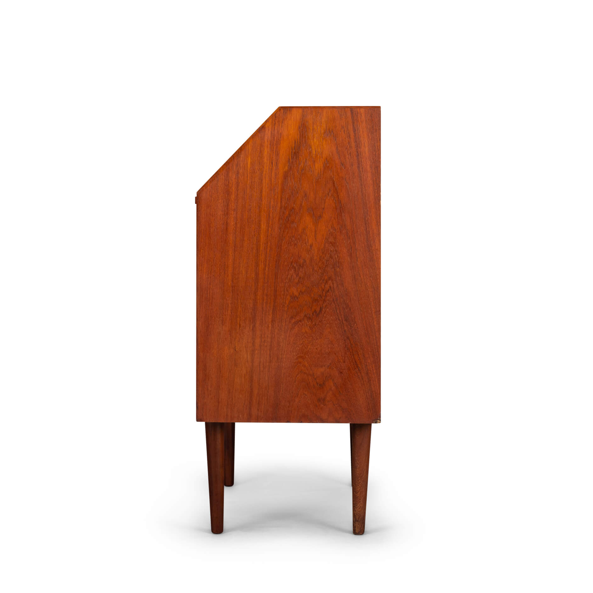 Danish vintage teak secretaire, 1960s