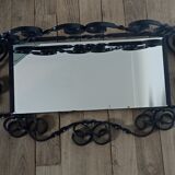 Miroir fer forgé