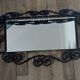 Wrought iron mirror
