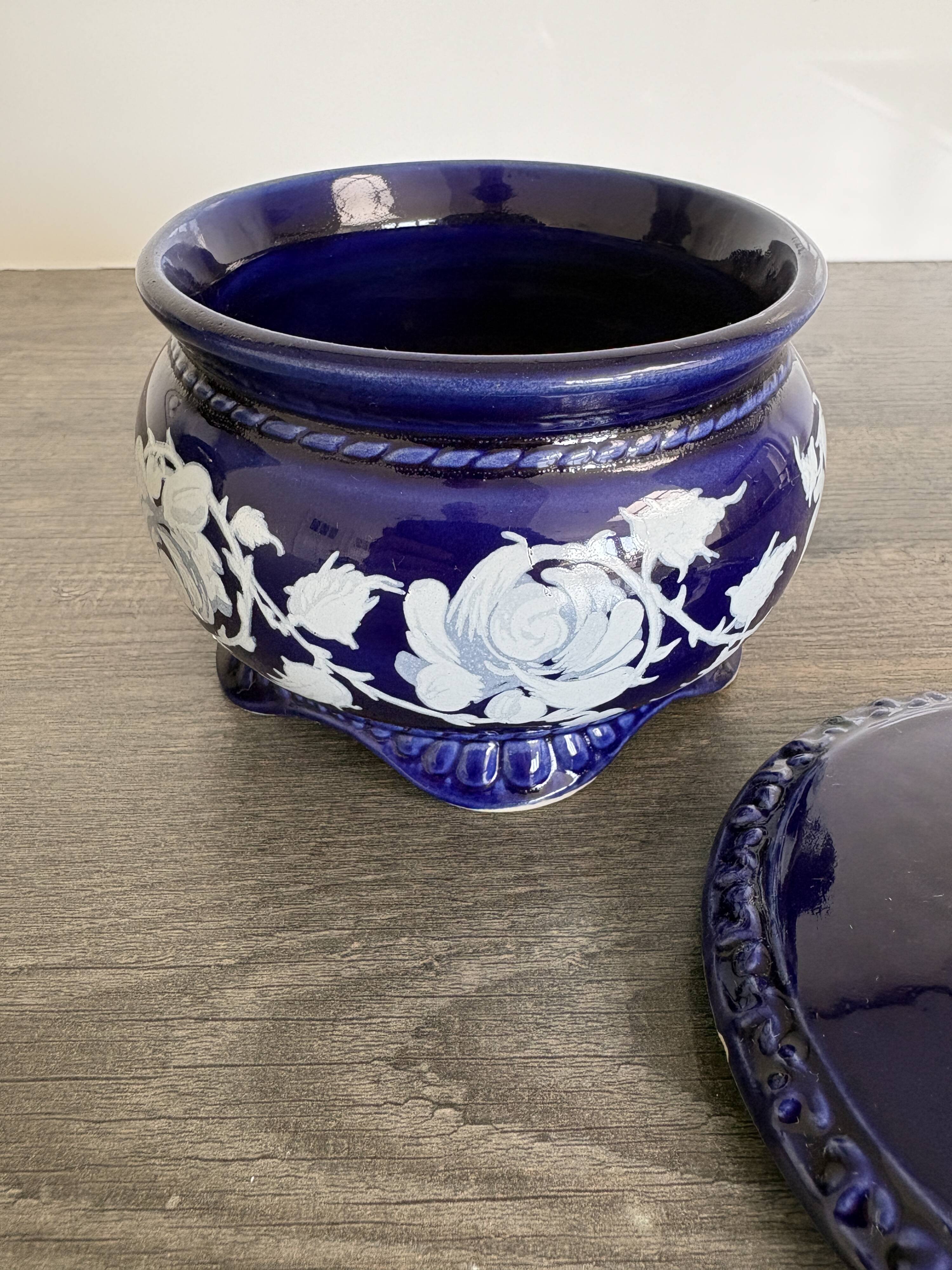 Vintage Italian Blue Ceramics