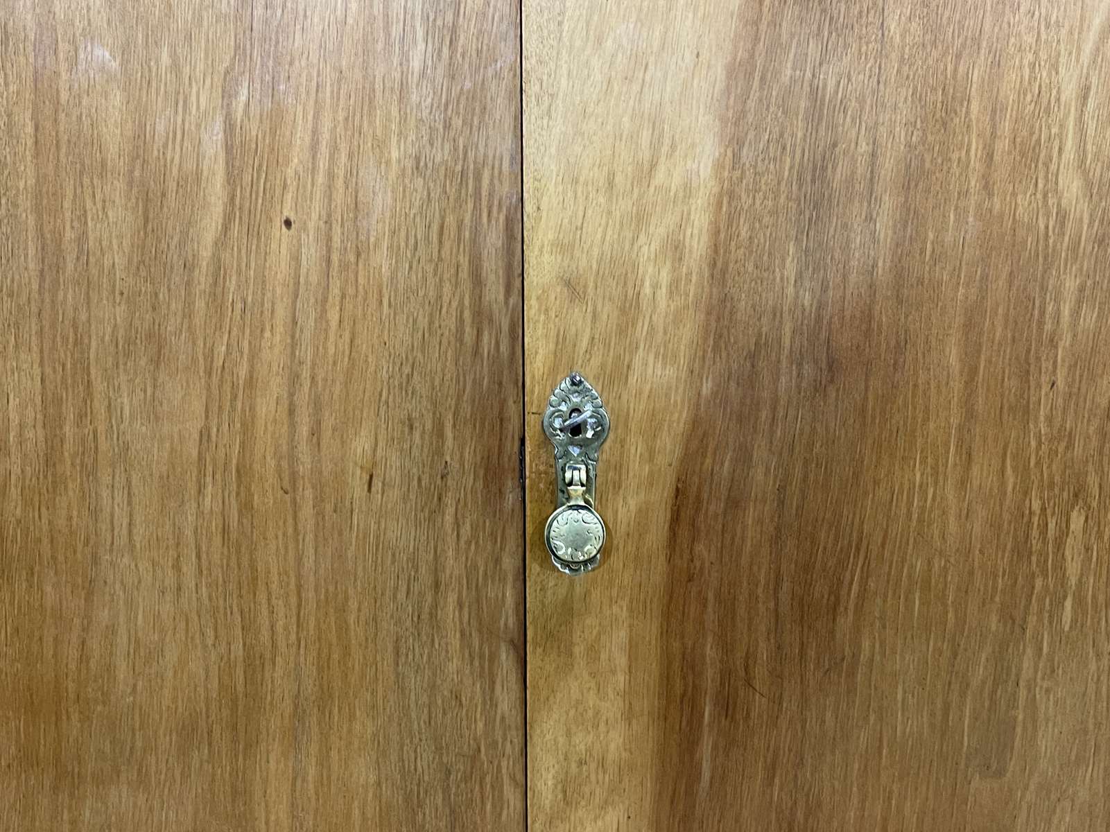 Art Deco walnut wardrobe and marquetry