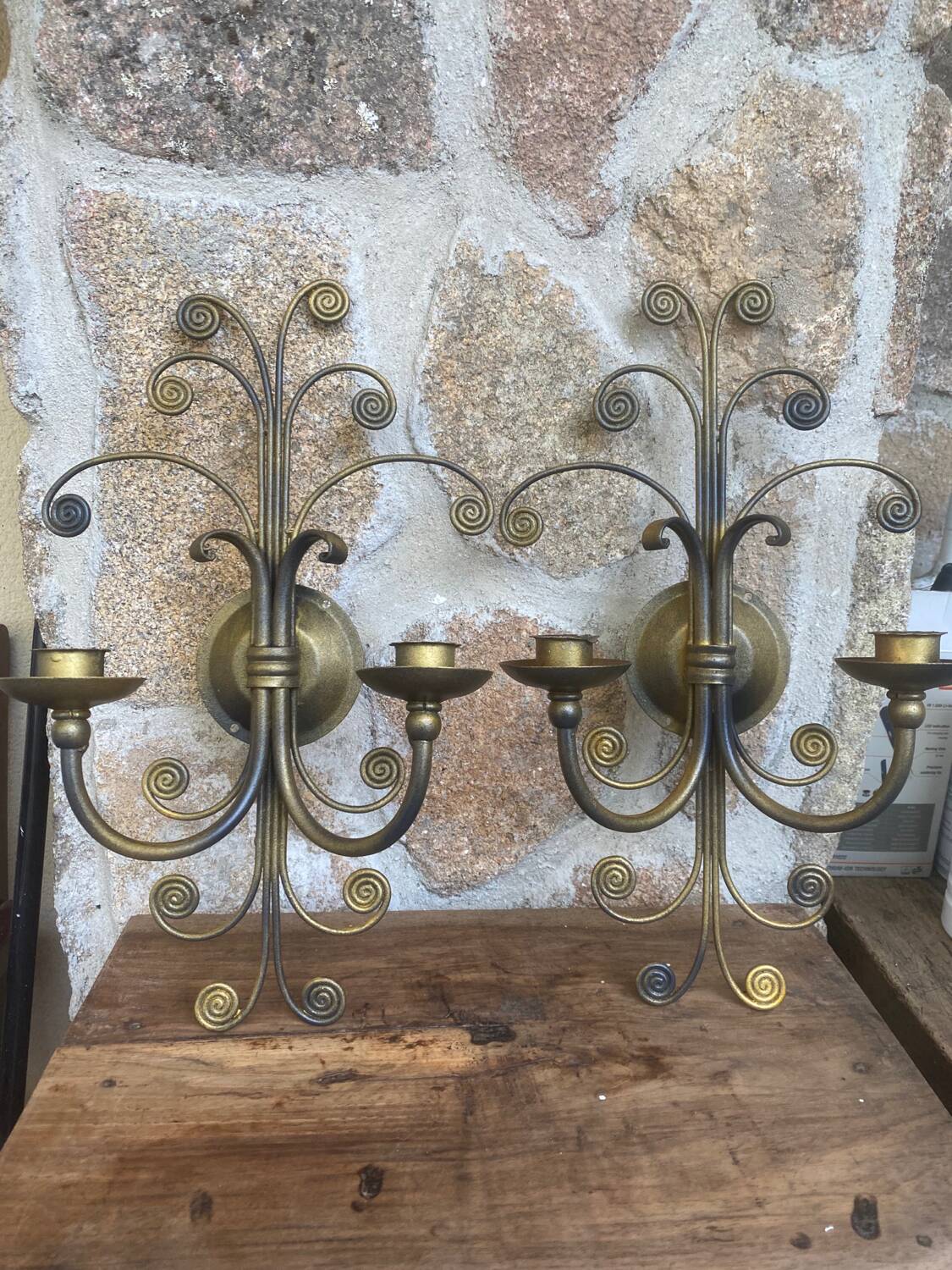 Metal Candle Holders