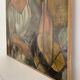 Cubist oil on canvas by Elisabeth Ronget