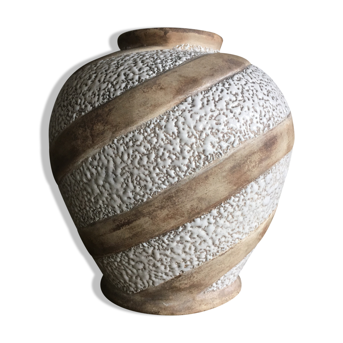 Vase art deco ceramic signed odyv