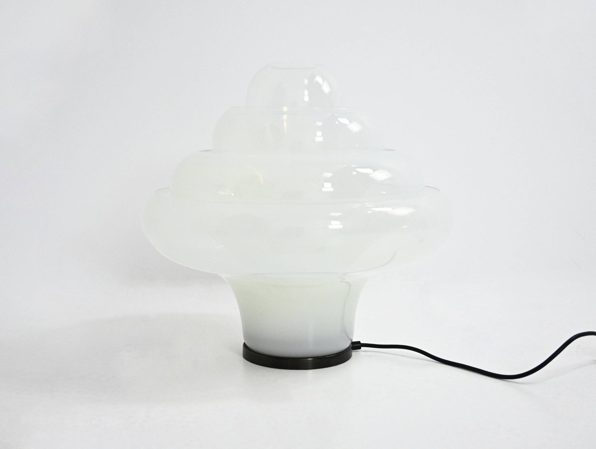 Lotus LT305 table lamp by Carlo Nason for Mazzega, 1960s