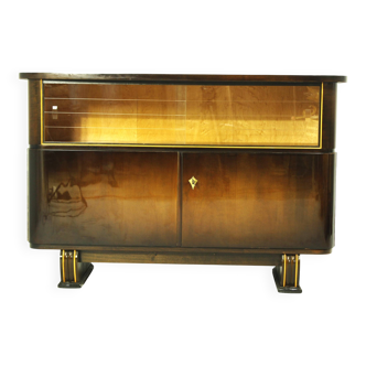 Buffet avec vitrine par Schwaco-Möbel-Werk, Herford, Allemagne 1960