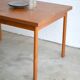 Teak table with Italian extensions 125cm