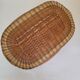 Oval basket with handles
