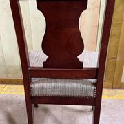 Pair of mahogany chairs circa 1900