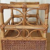Cane magazine rack