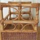 Cane magazine rack
