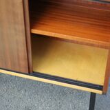Meuble ARP Minvielle, meuble de rangement vintage, porte coulissante, décoration intérieur, 50's