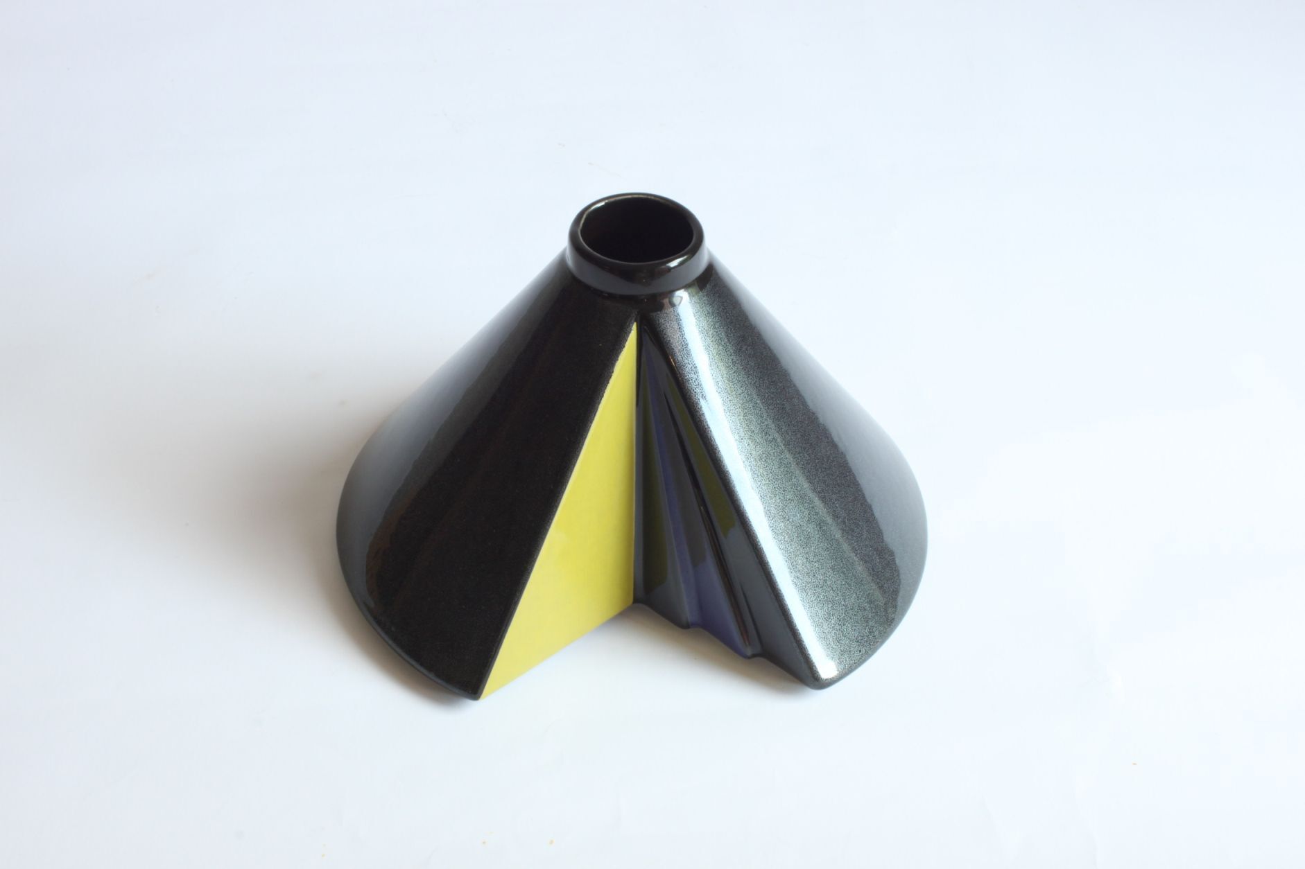 Ceramic vase by Steuler Design, Germany 1980s.