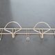 Golden wall coat rack 50s