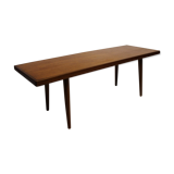 Table basse en teck de conception danoise des années 1960.